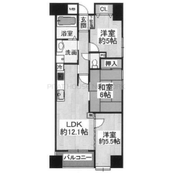 間取図(平面図)