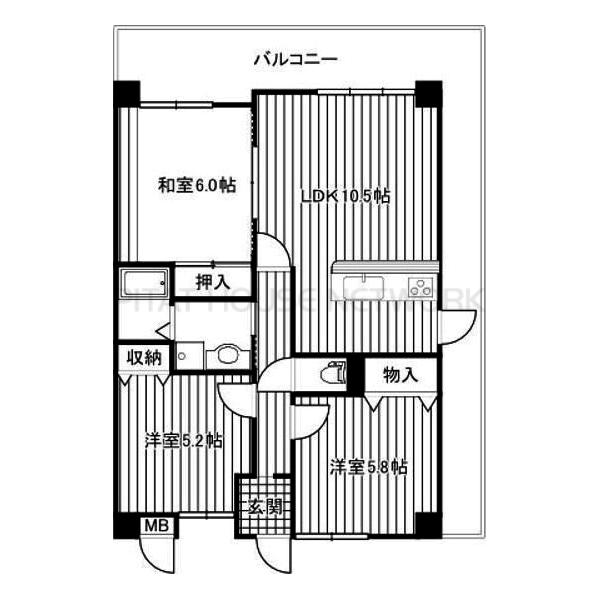 間取図(平面図)