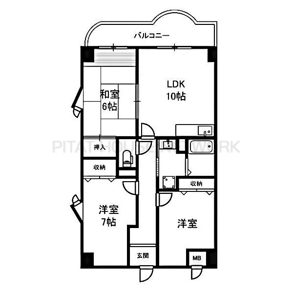 間取図(平面図)