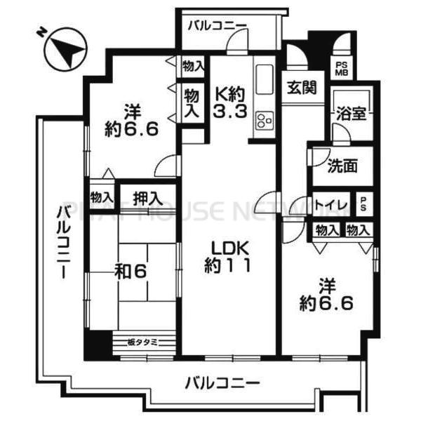 間取図(平面図)