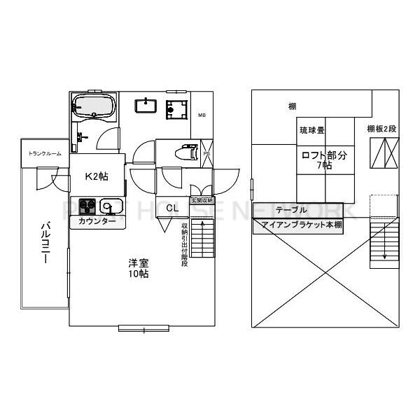 間取図(平面図)