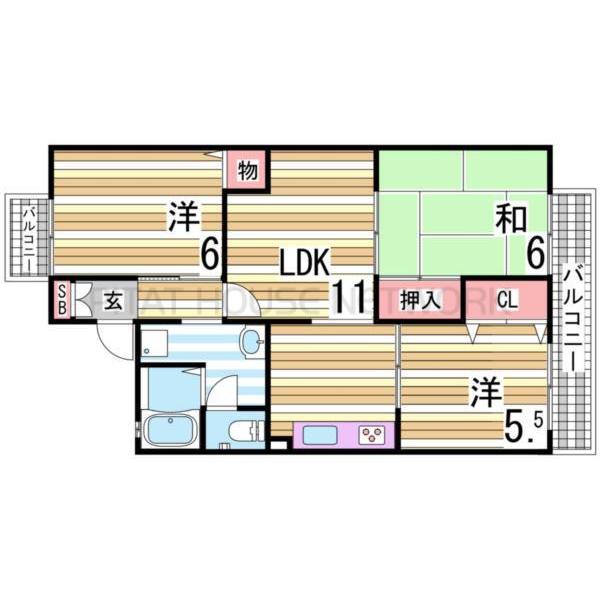 間取図(平面図)