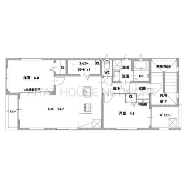 間取図(平面図)