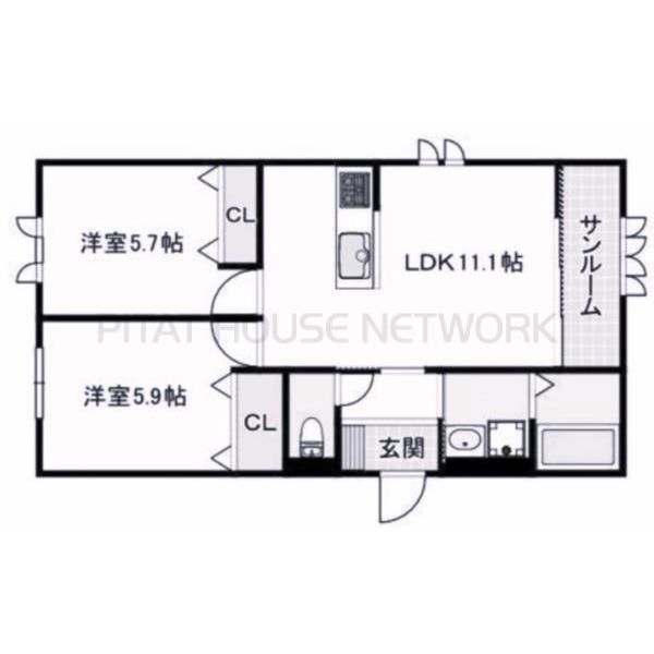 間取図(平面図)