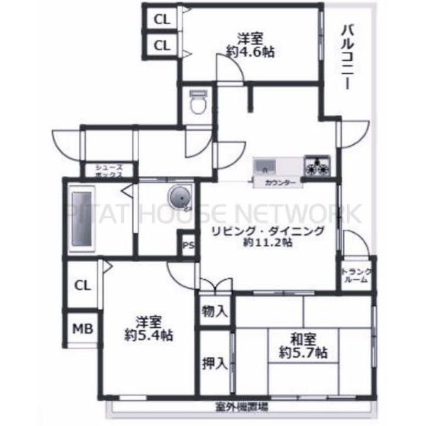 間取図(平面図)