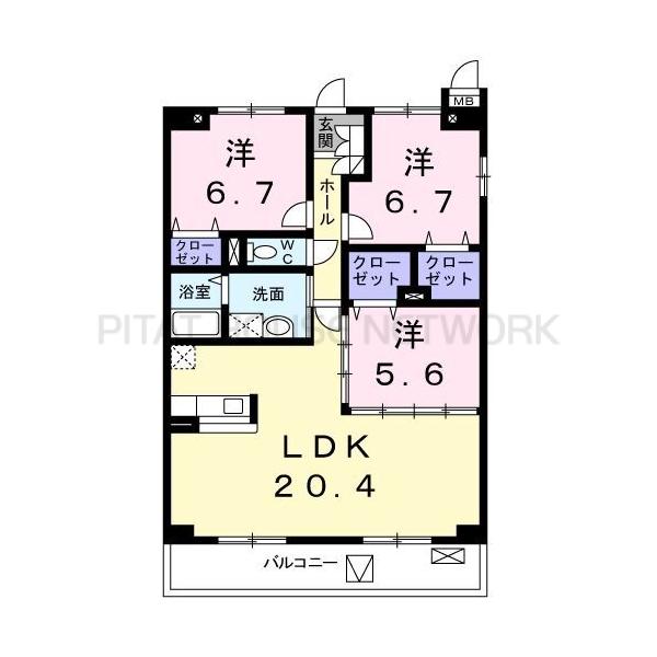 間取図(平面図)