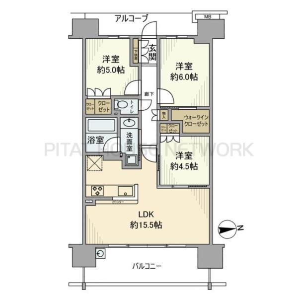 間取図(平面図)