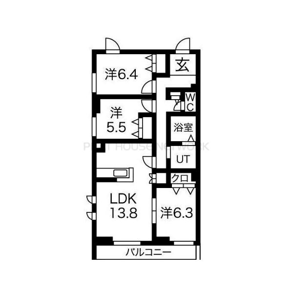 間取図(平面図)