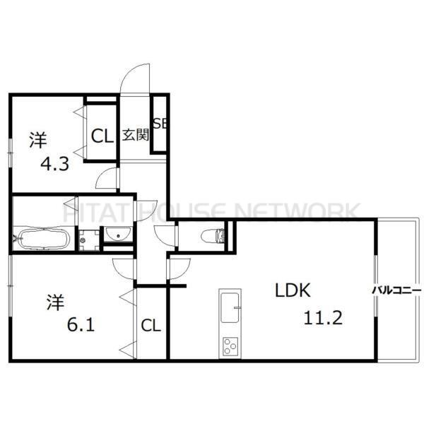 間取図(平面図)