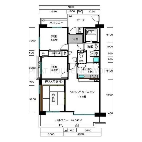 間取図(平面図)