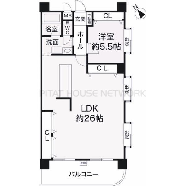 間取図(平面図)