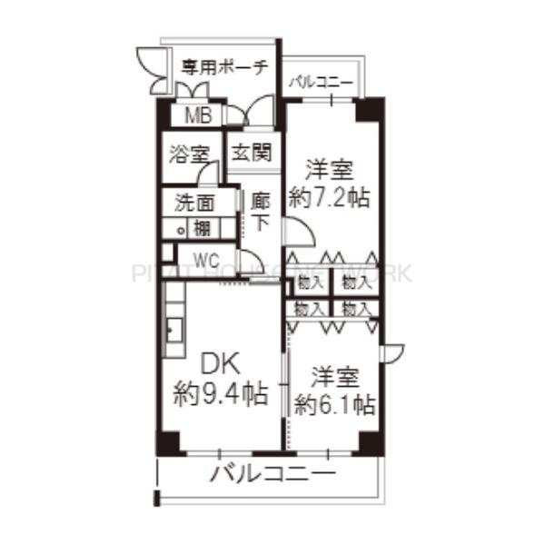 間取図(平面図)