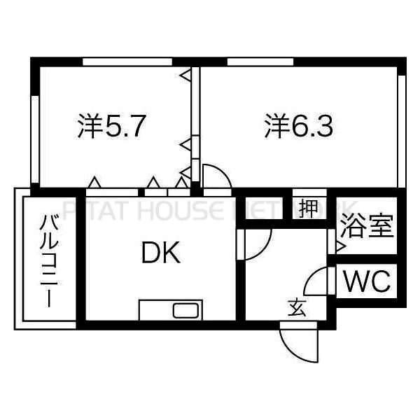 間取図(平面図)