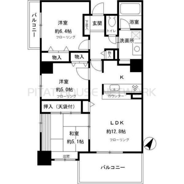 間取図(平面図)