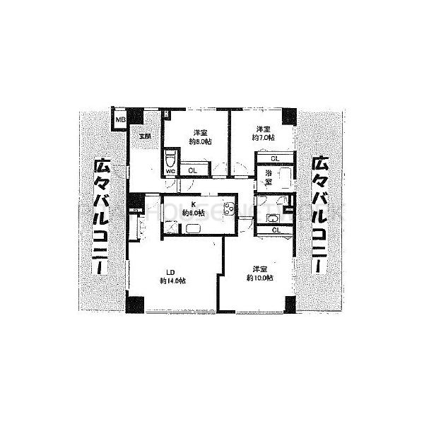 間取図(平面図)