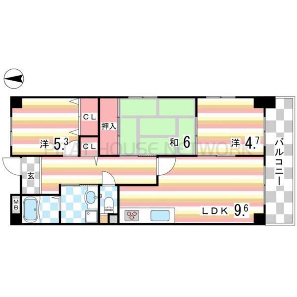 間取図(平面図)