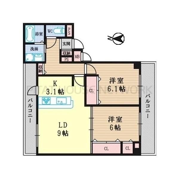 間取図(平面図)