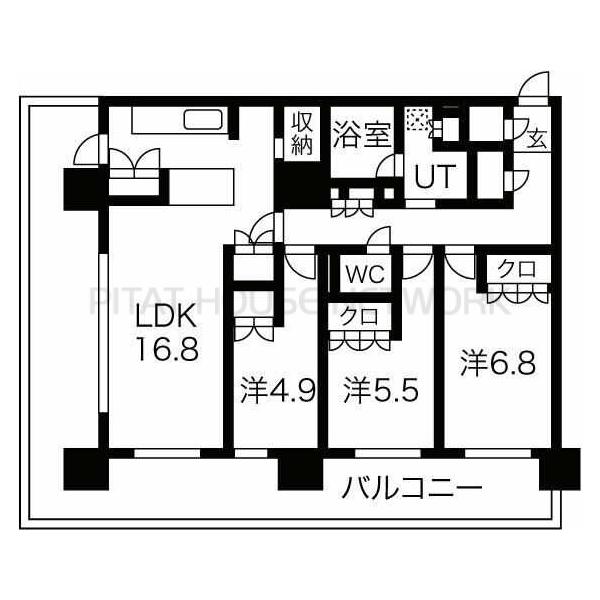 間取図(平面図)