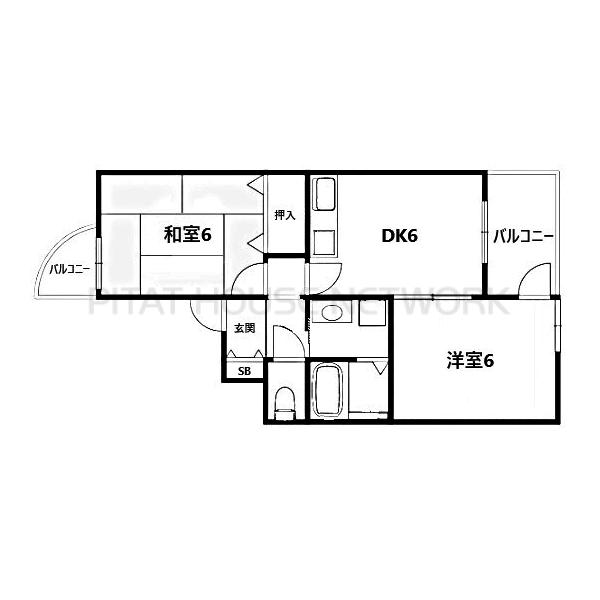 間取図(平面図)