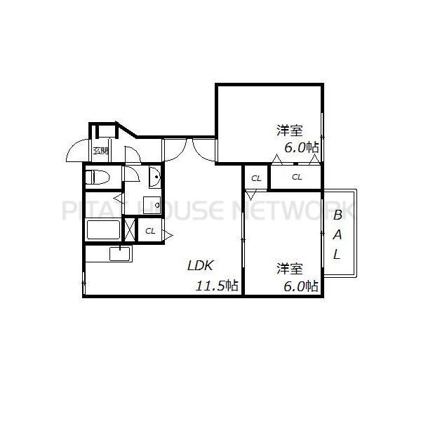 間取図(平面図)