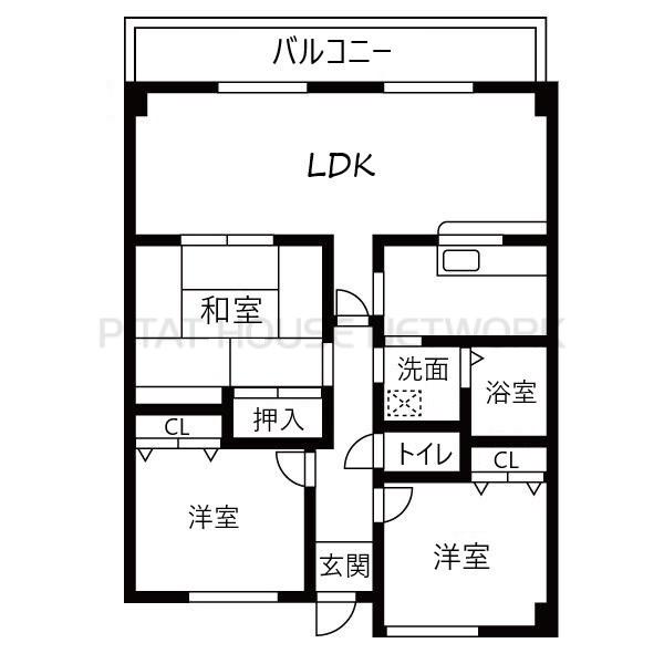 間取図(平面図)