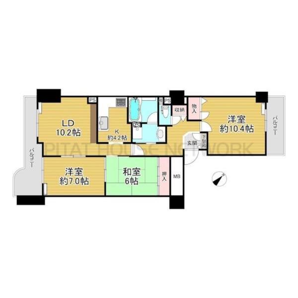 間取図(平面図)
