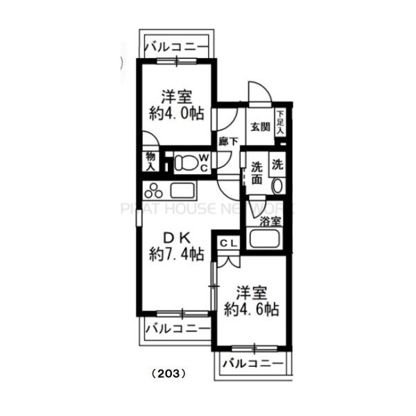 間取図(平面図)