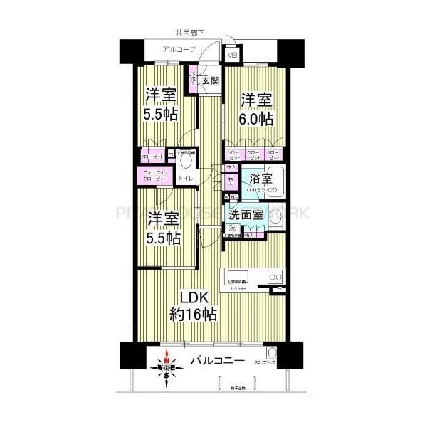 間取図(平面図)