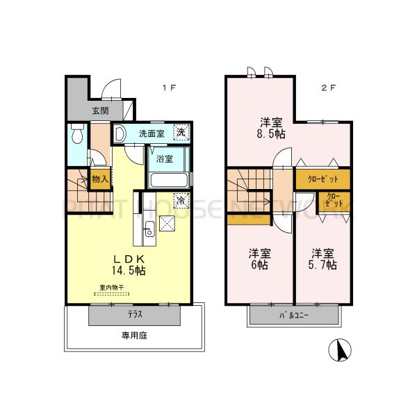 間取図(平面図)