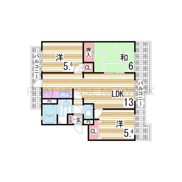 間取図(平面図)