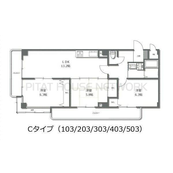 間取図(平面図)
