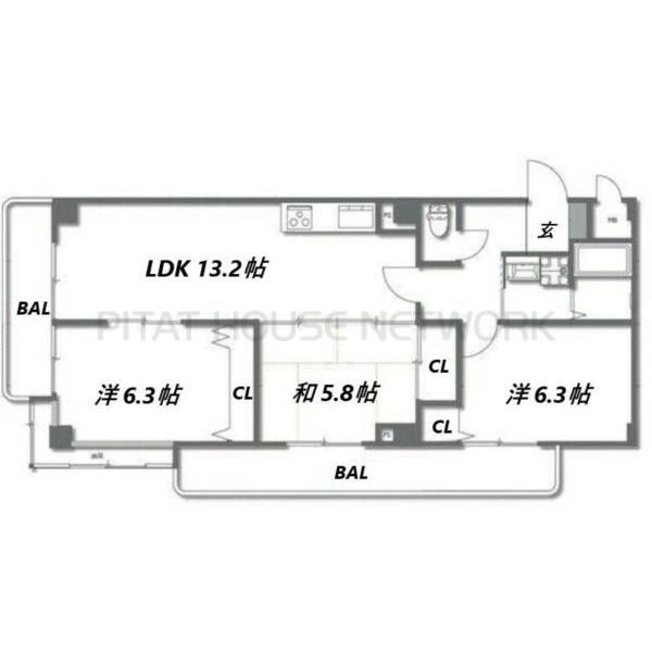 間取図(平面図)
