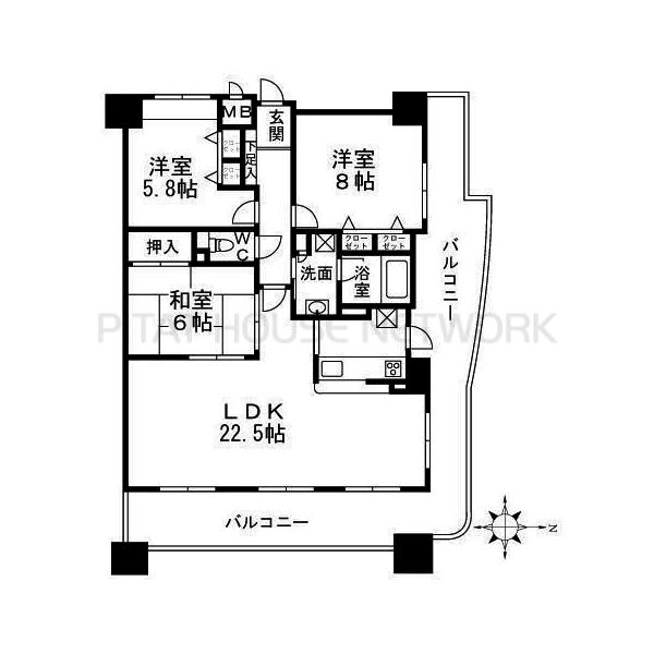 間取図(平面図)