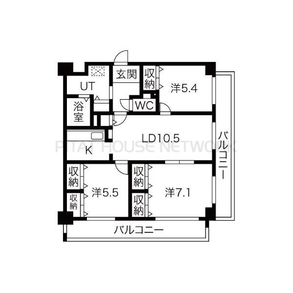 間取図(平面図)