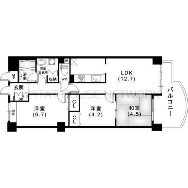 間取図(平面図)
