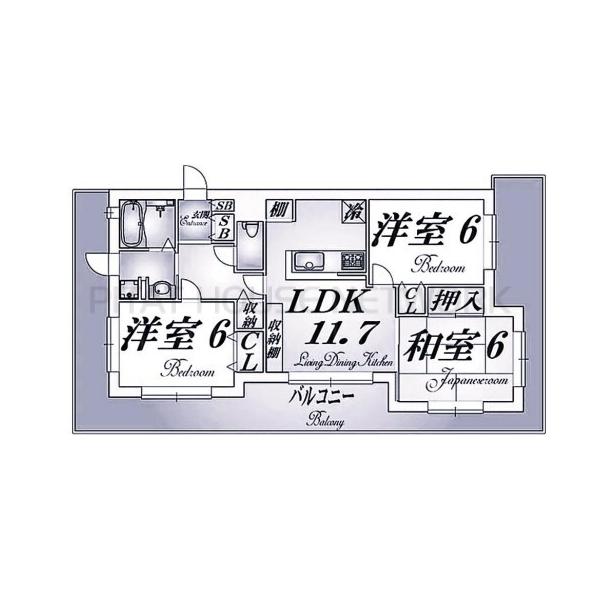 間取図(平面図)