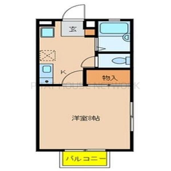洋室８帖です！