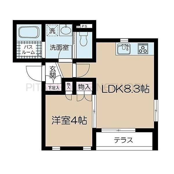 広々LDKのお部屋