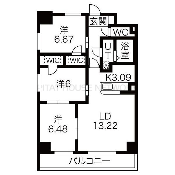 間取図(平面図)