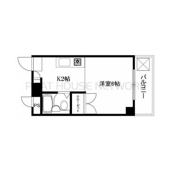 最上階角部屋です。