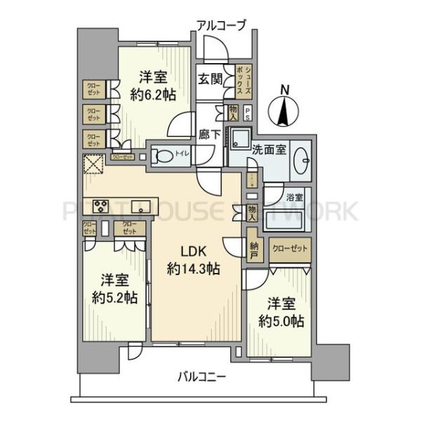 間取図(平面図)