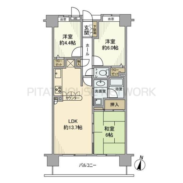 間取図(平面図)