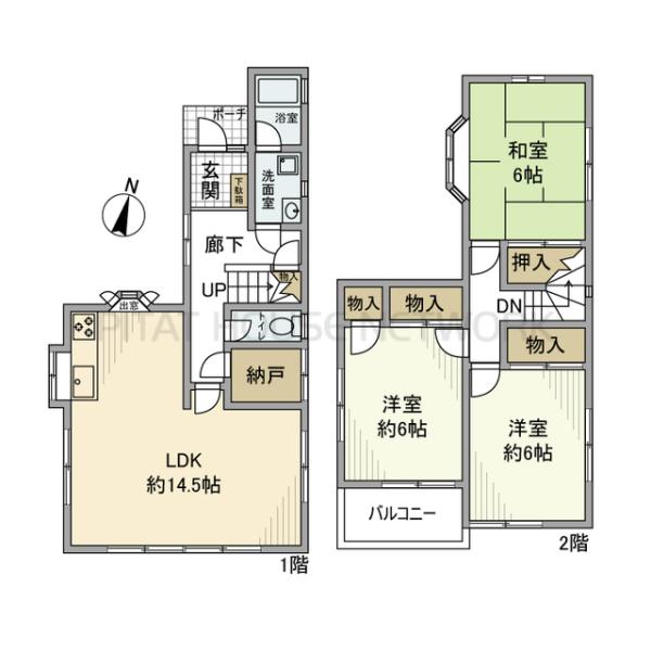 間取図(平面図)