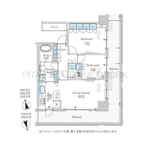 間取図(平面図)