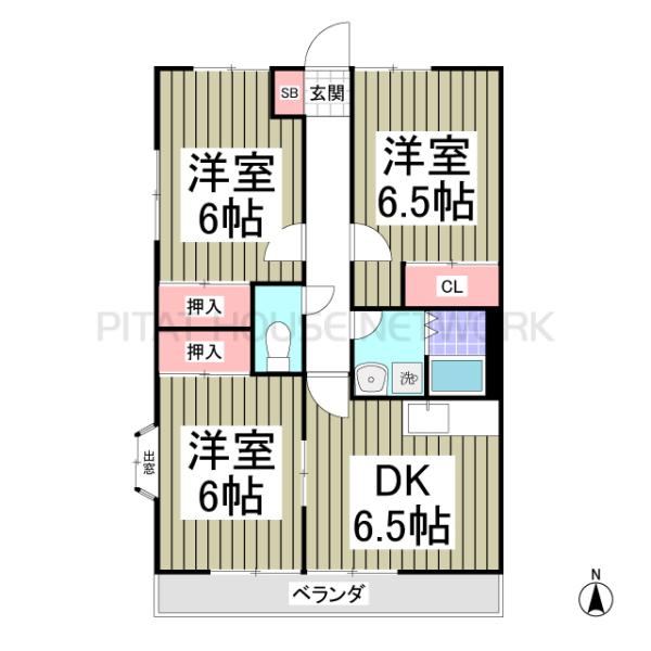 間取図(平面図)