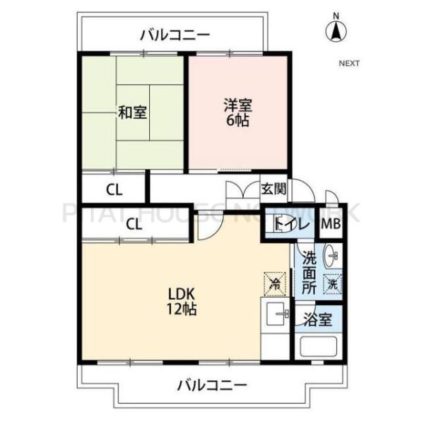 間取図(平面図)