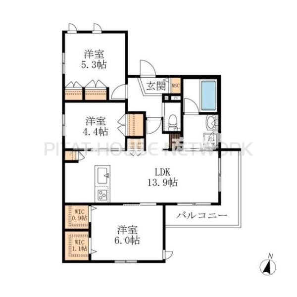 間取図(平面図)