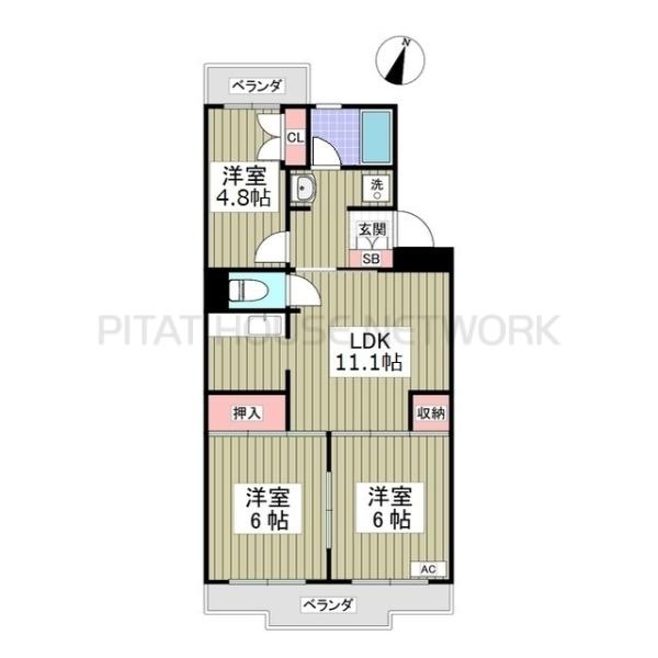 間取図(平面図)
