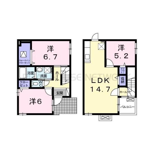 間取図(平面図)