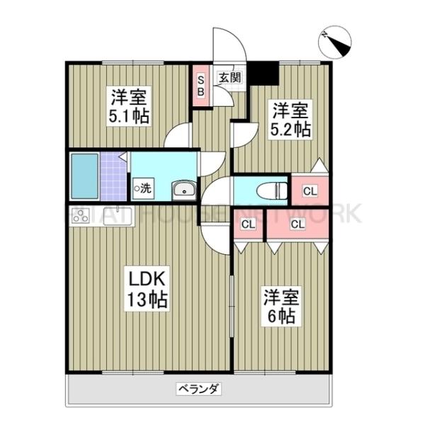 間取図(平面図)